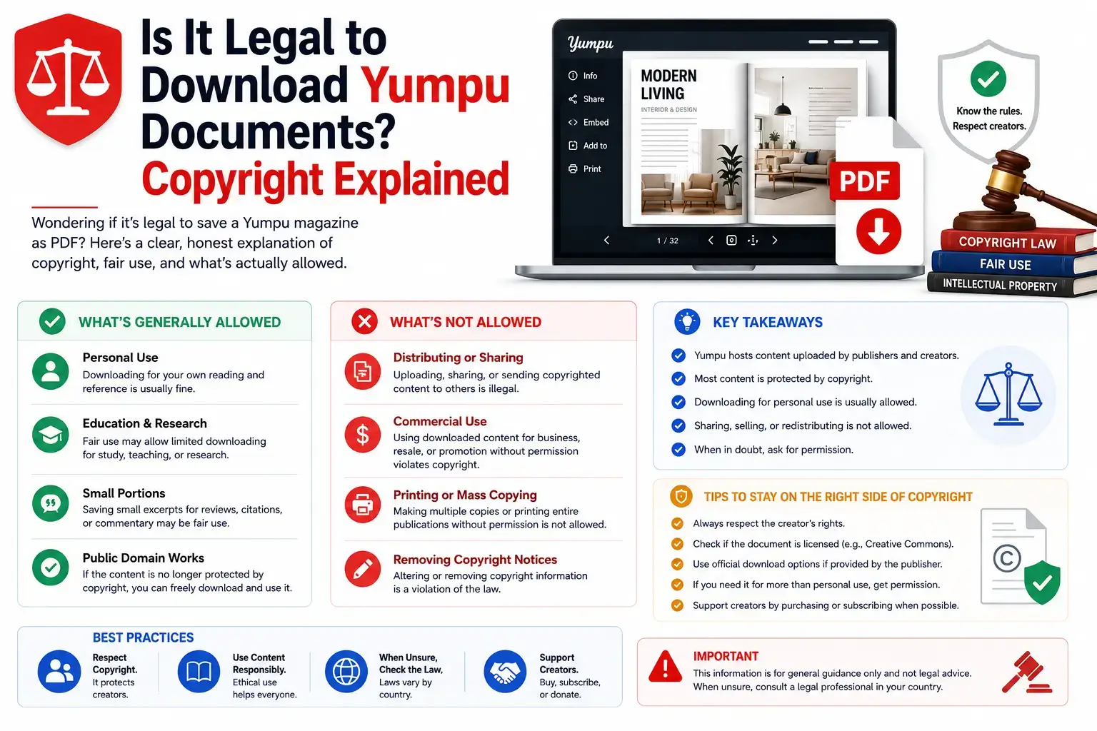 Is It Legal to Download Yumpu Documents? Copyright Explained