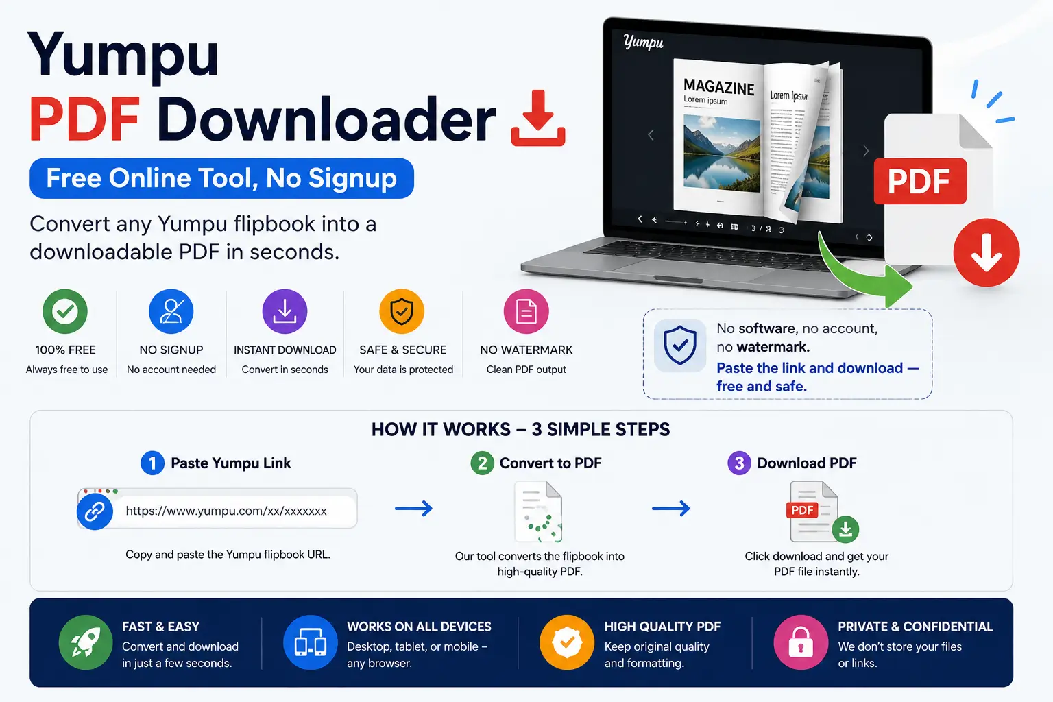 Yumpu PDF Downloader – Free Online Tool, No Signup